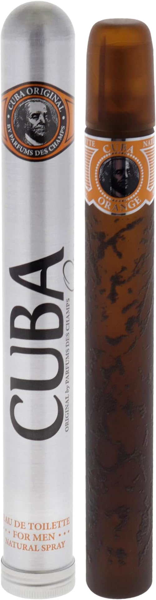 Cuba Orange Eau De Toilette Spray by Fragluxe 1.15 oz