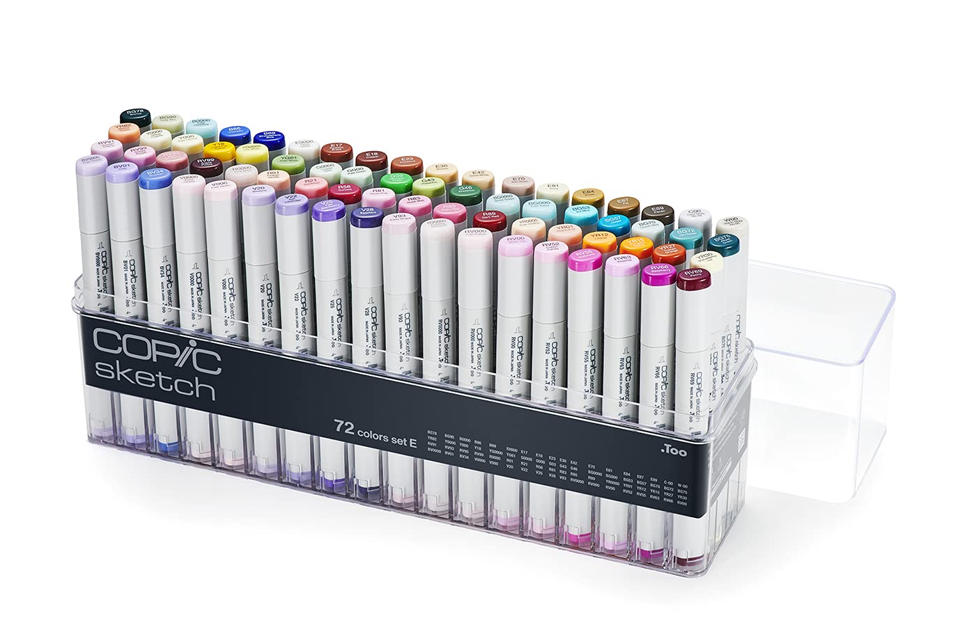 Copic Sketch Marker Pen Set - 72 E Colours