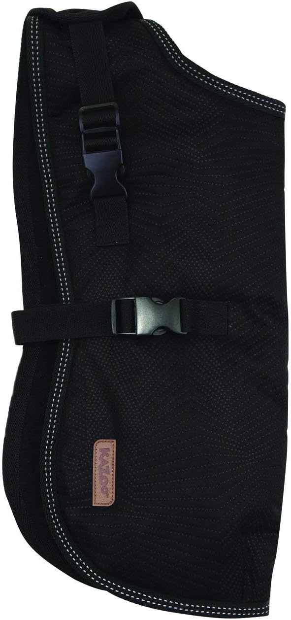 Kazoo Adventure Dog Coat Black 46.5cm