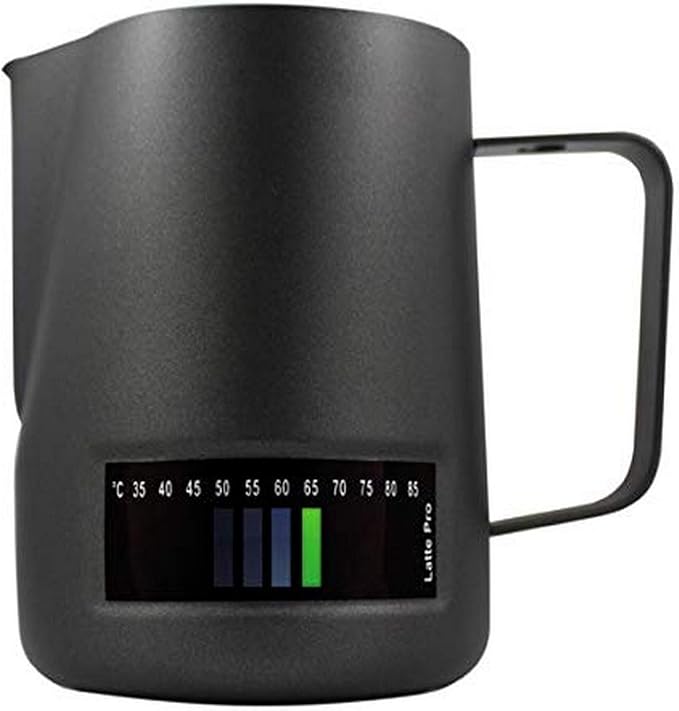 Latte Pro Milk Jug - Matte Black 600ml