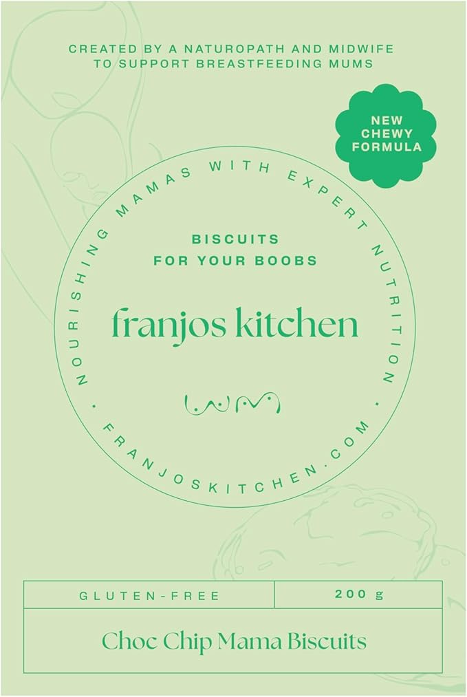 Franjos Kitchen - Lactation Biscuits - Gluten Free Choc Chip