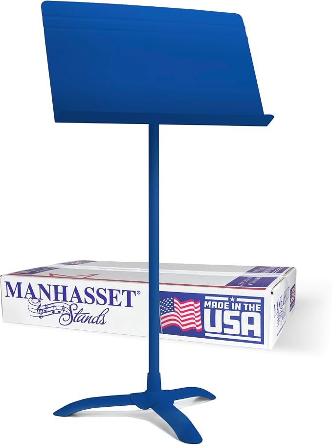 Manhasset Music Stand Symphony Blue Matte Orchestral