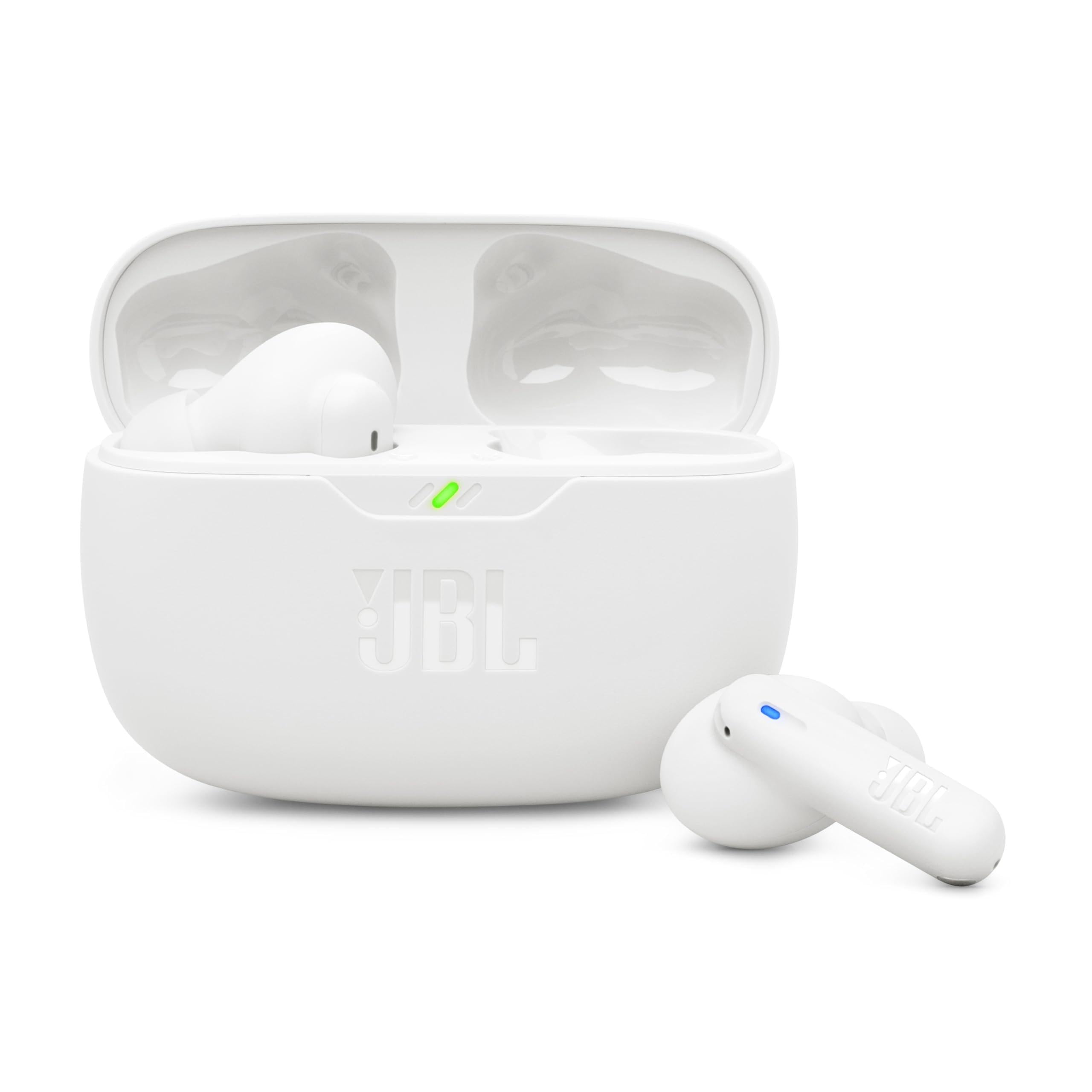 JBL Wave Beam 2 True Wireless Noise Cancelling Earbuds - White