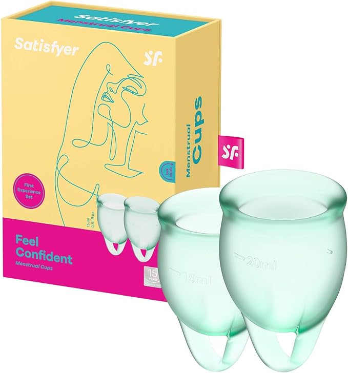 Menstrual Cup Satisfyer Light Green