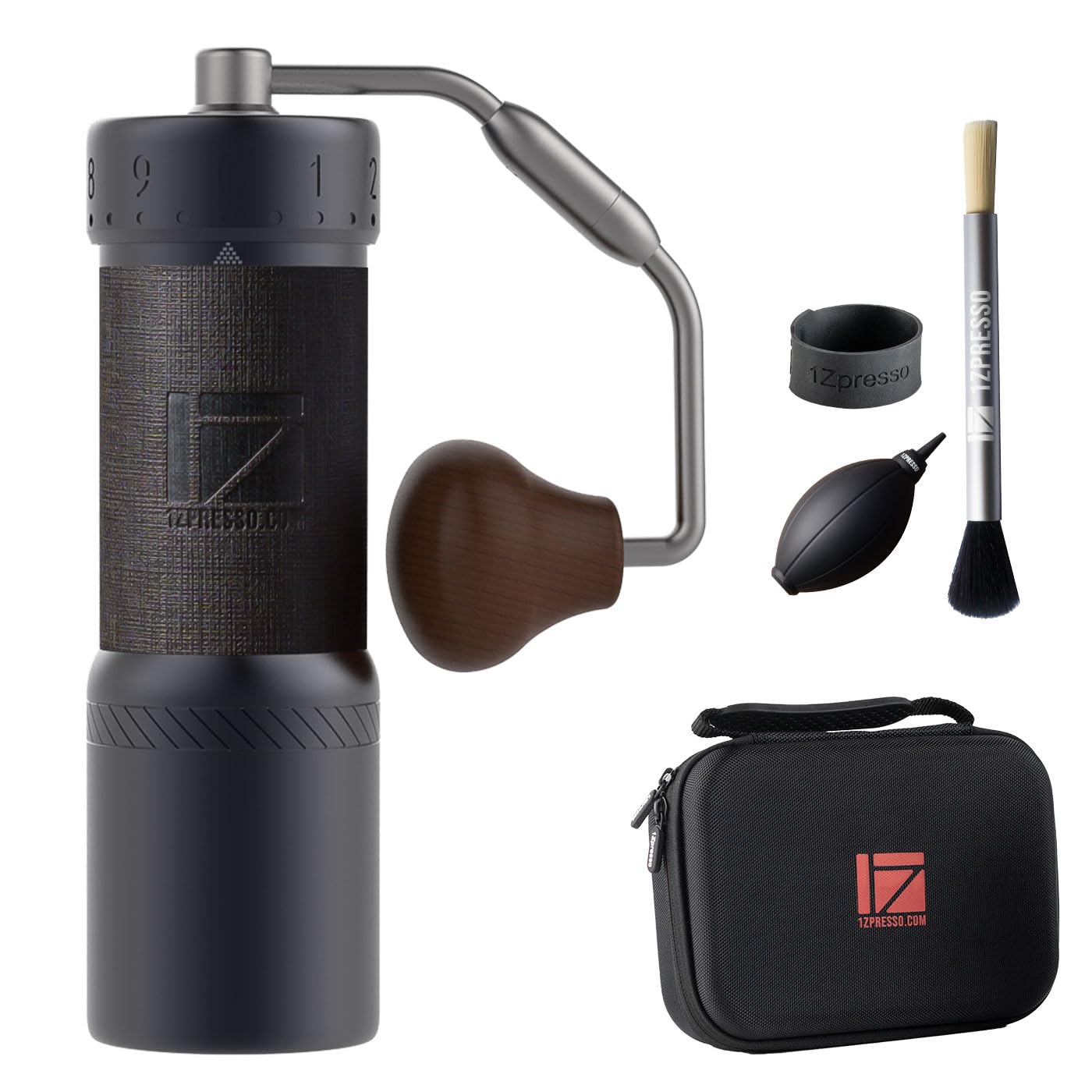 1Zpresso K-Ultra Foldable Coffee Grinder. Iron Grey