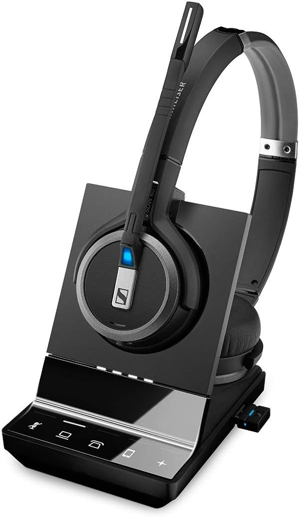 EPOS | Sennheiser Impact SDW 5066 DECT Wireless Office Binaural Headset w/ Base Station
