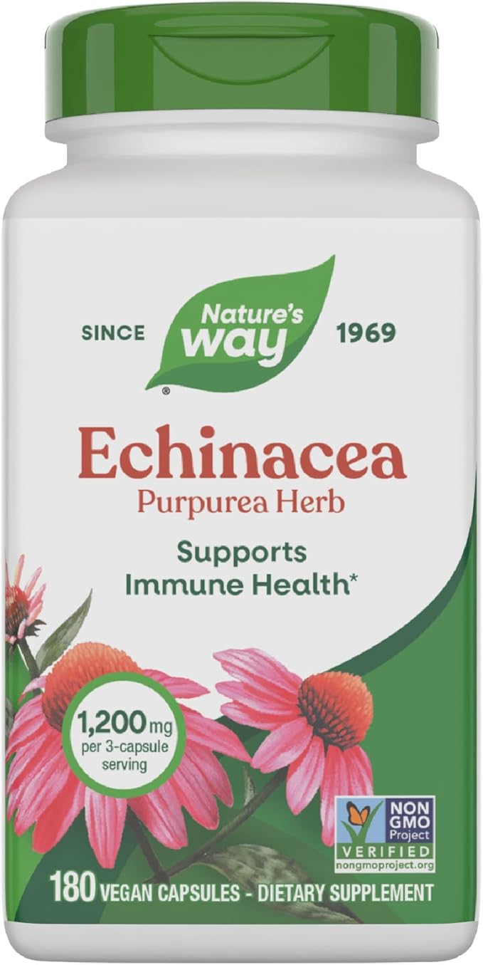 Nature's Way Echinacea Purpurea Herb - 100 Capsules