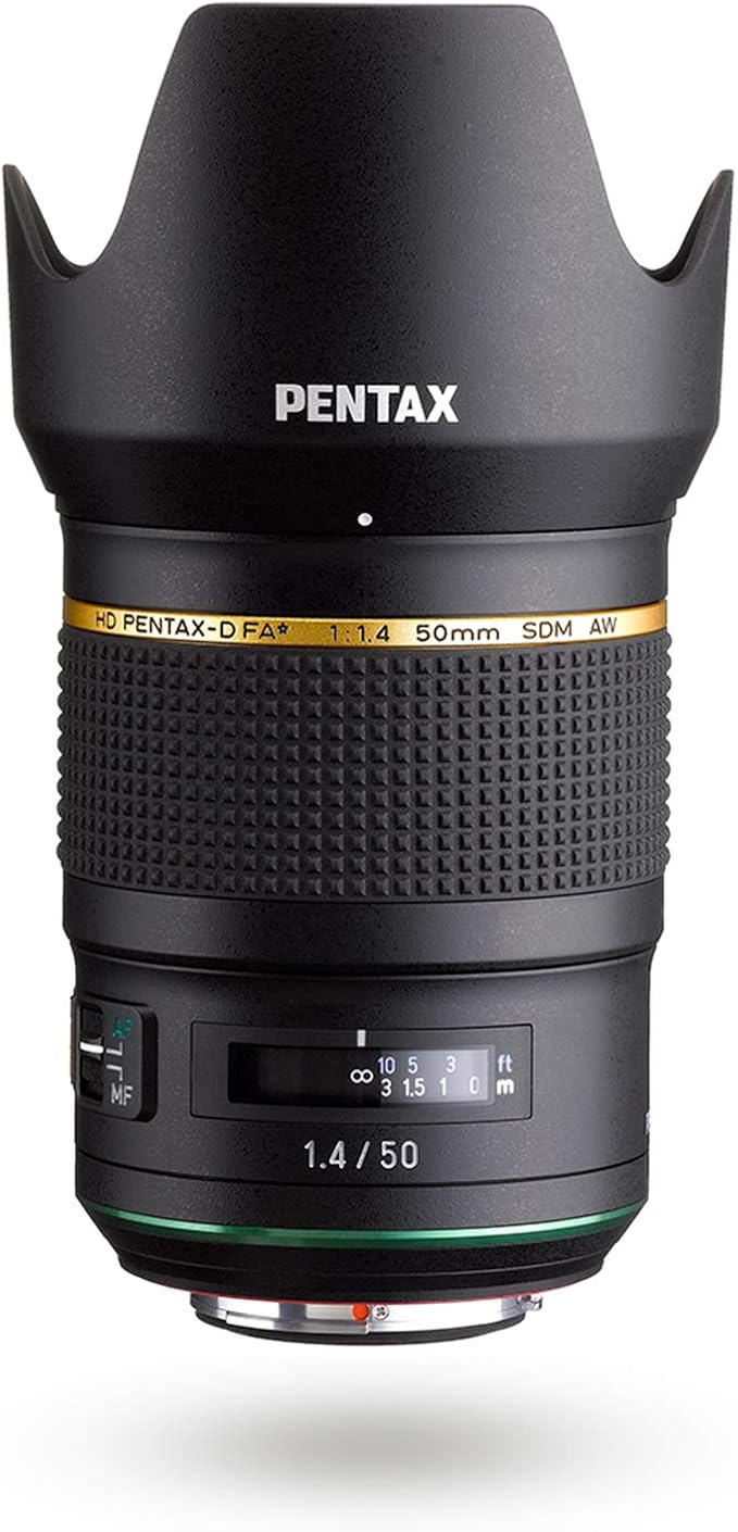 Pentax HD Fa 50mm f/1.4 Lens With Case