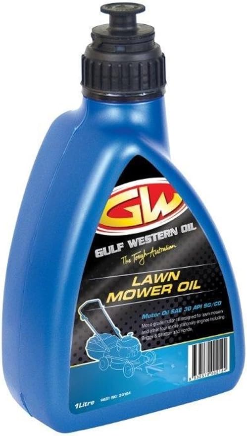 Gulf Western 30184 Lawn Mower Oil SAE 30 1L