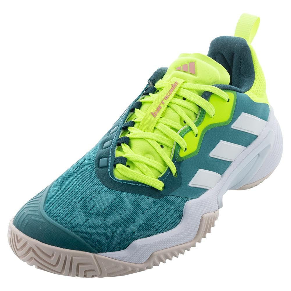 adidas-Barricade Shoes-Women-Core Black / Gold Metallic / Carbon-9