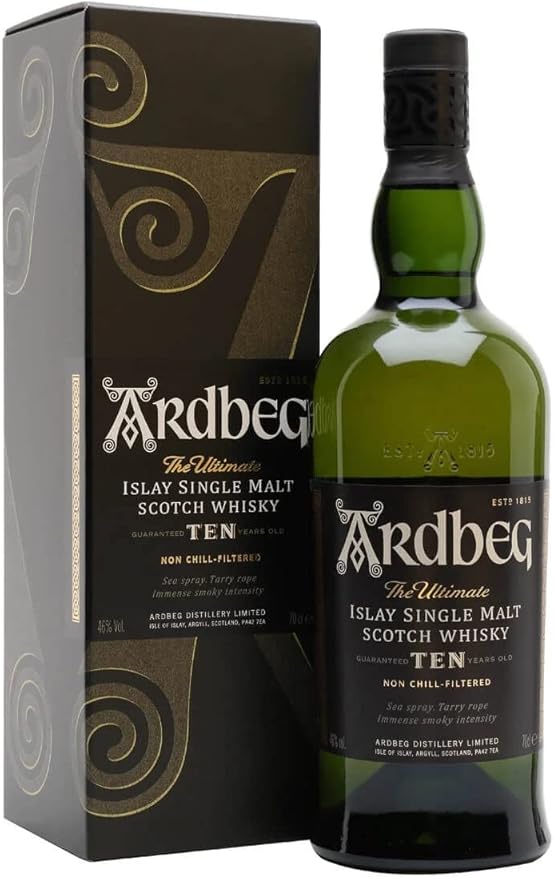 Ardbeg 10 Year Old Single Malt Scotch Whisky (700ml)