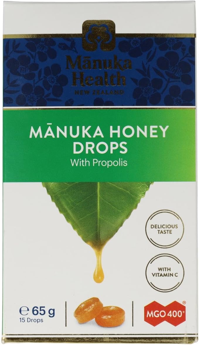 Manuka Health MGO 400+ Manuka Honey Drops- Propolis 65g