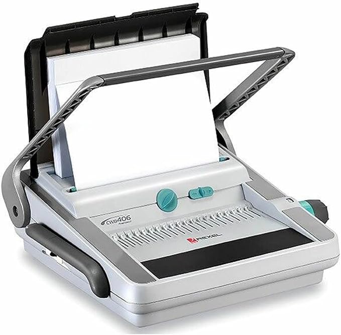 Rexel CWB406 Flowline Pro Premium Manual Comb Binding Machine