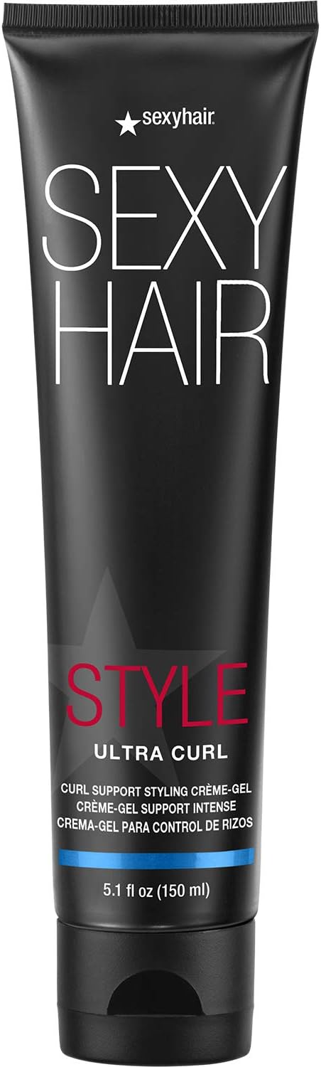 Sexy Hair Style Ultra Curl Support Styling Creme Gel 5.1 oz