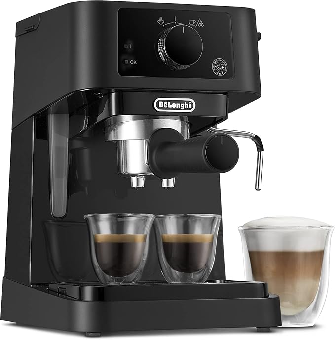 EC235.BK Stilosa Manual Espresso Maker De'Longhi
