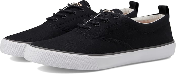 Sperry Mens Striper II CVO SeaCycled Leather Trainers (Ivory) (6 UK)