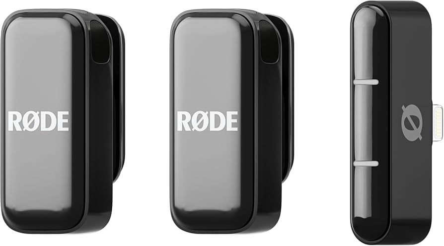 Rode Wireless Micro Black Ultra-Compact Microphone for Lightning Smartphones