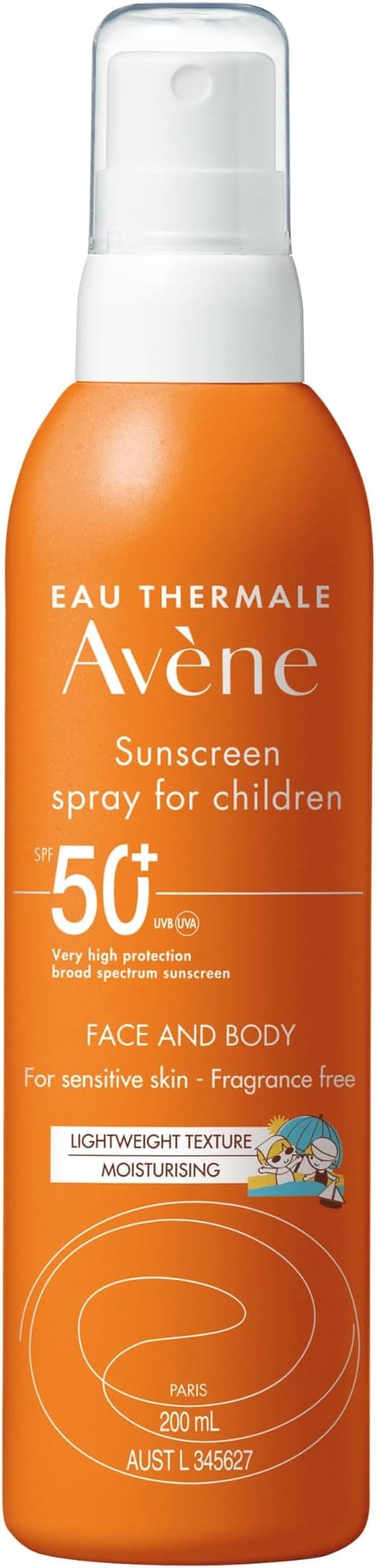 Avene Sunscreen Spray for Children SPF 50+ 200 ml