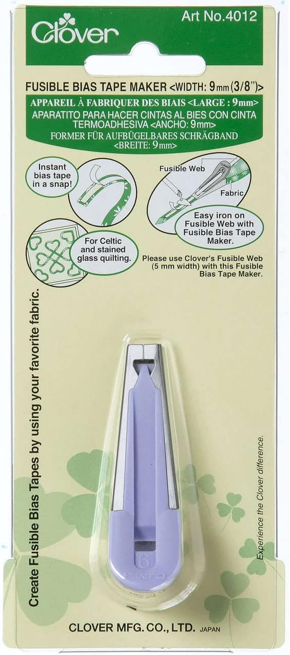 Clover 9 mm Fusible Bias Tape Maker