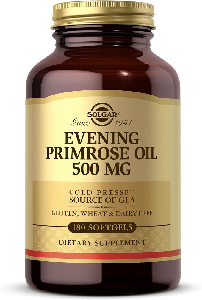 Solgar - Evening Primrose Oil, 500 mg, 30 Softgels
