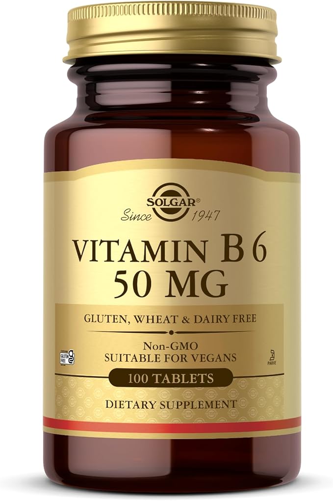 Solgar Vitamin B6 50 MG - 100 Tablets