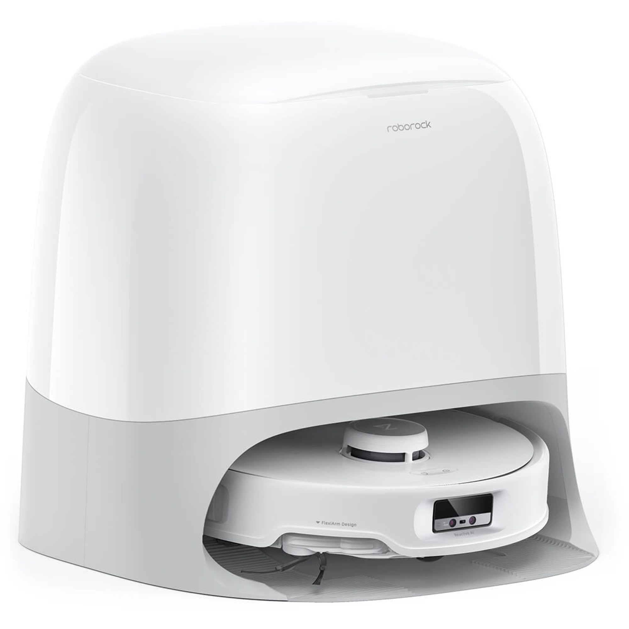 Roborock Qrevo Curv Robotic Vacuum (White)