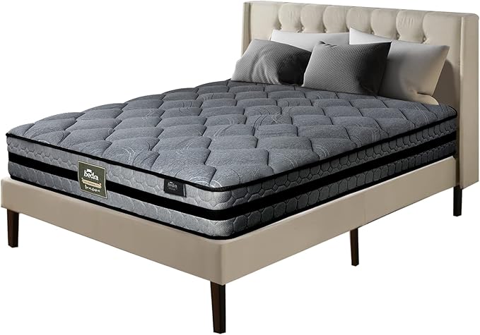 Bedra King Single Mattress Bed Mattress 3D Mesh Fabric Firm Foam Spring 22cm