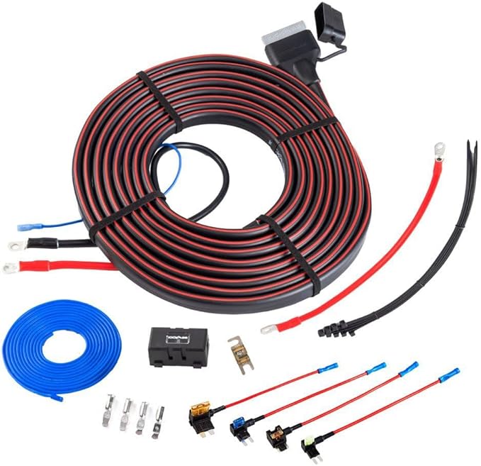 KickAss Heavy Duty 6.5m Plug & Play DCDC Wiring Kit