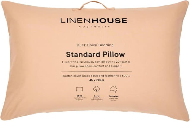 Linen House Everyday Washable Standard Pillow - 600 GSM
