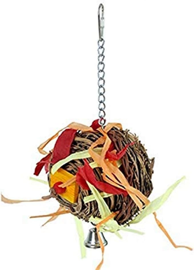 Featherland Paradise Chew Years Eve Basket Bird Toy 11.5cm