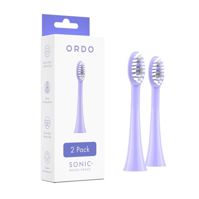 Ordo Sonic+ Brush Heads 4 Pack (Pearl Violet)