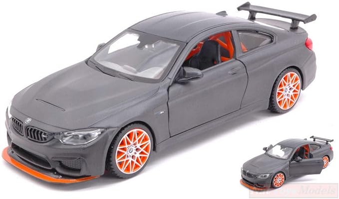 BMW M4 GTS 1:24 Diecast Model (Grey)