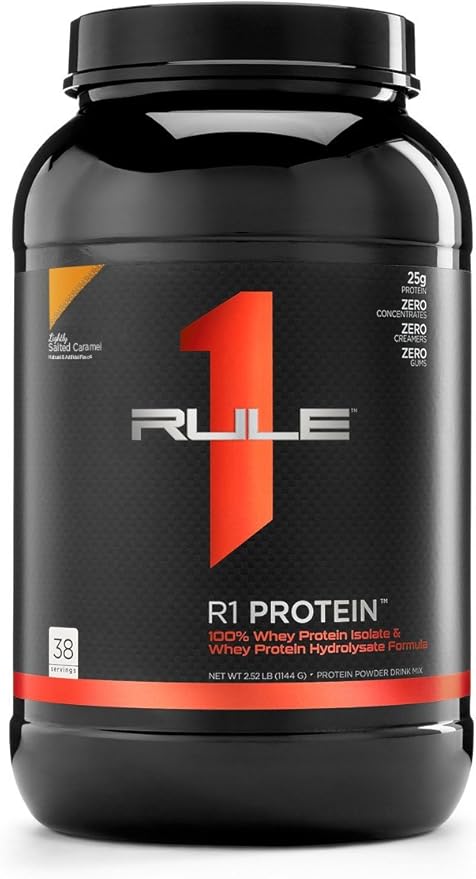 Rule 1 Protein WPI R1 Protein 5lbs Lightly Salted Caramel