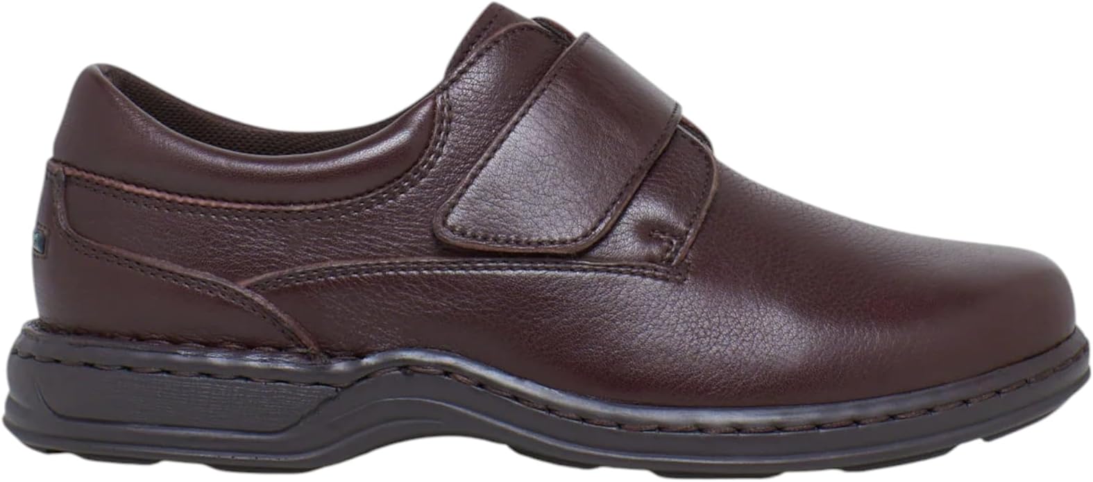 Hush Puppies Roland Brown Leather Sneakers Brown Mens Casual Shoes