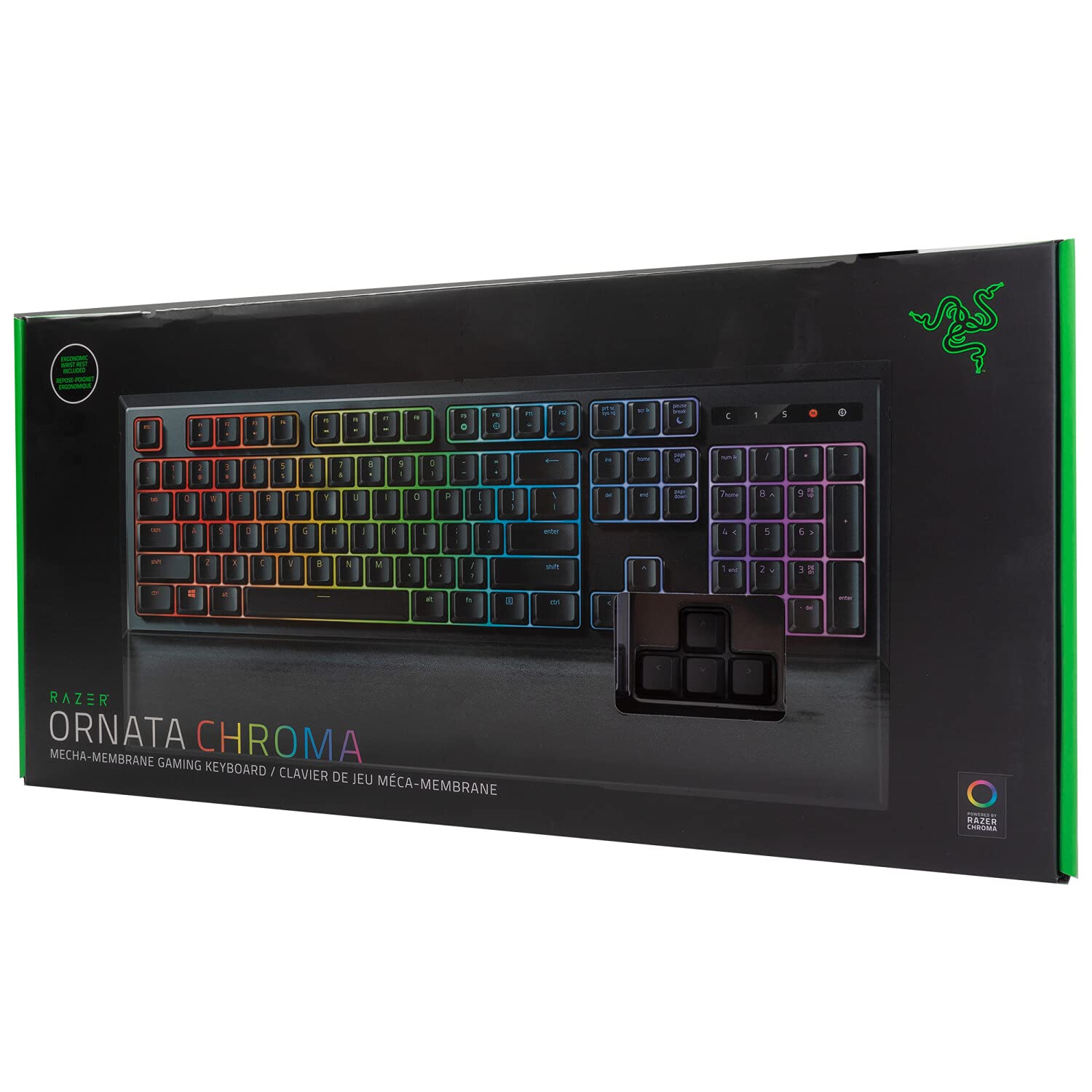 Razer RZ03-02040100 Ornata Chroma Membrane Mechanical Gaming Keyboard