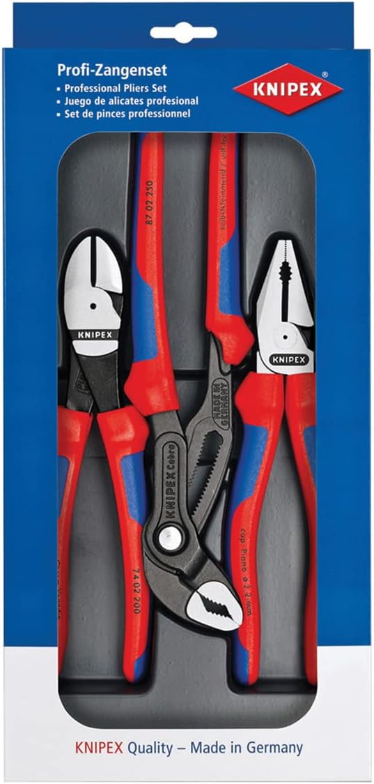 Knipex Heavy Duty Power Pack 3pc - 002011S