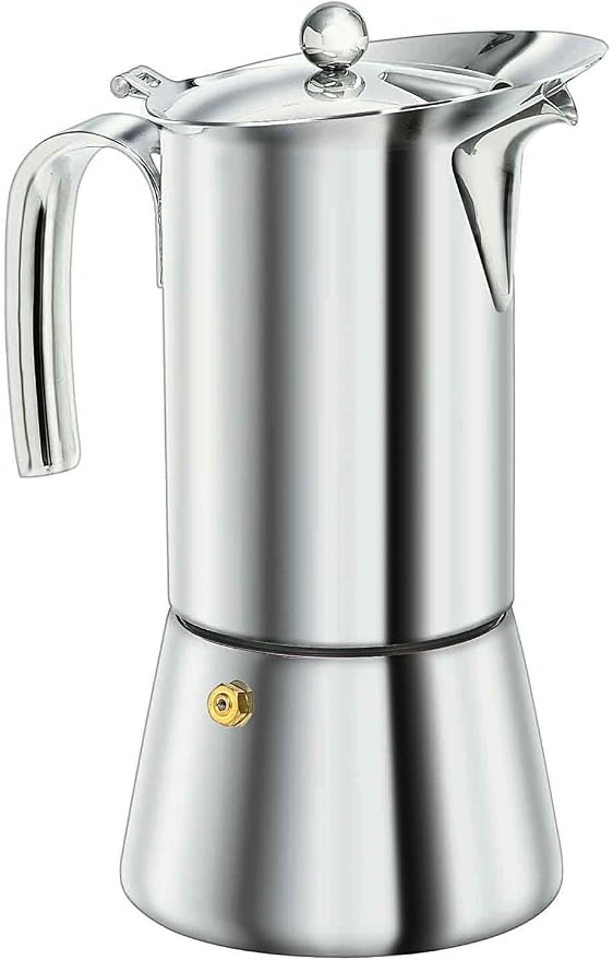 Euroline Stainless Steel Espresso Maker 6 Cup