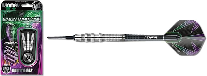 Winmau Simon Whitlock Urban Grip 90% Tungsten Soft Tip Darts