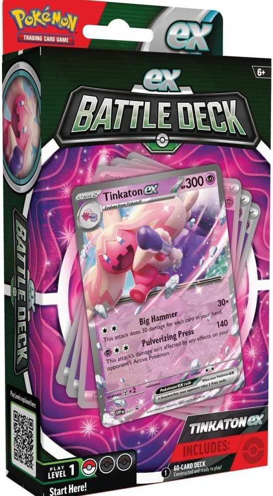 Pokemon TCG - Chien-Pao & Tinkaton EX Battle Deck
