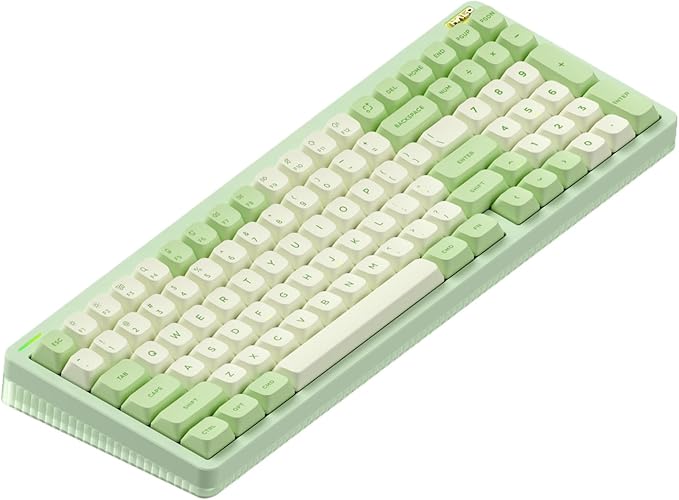 NuPhy Halo96 V2 QMK/VIA Wireless Mechanical Keyboard Mojito Keyboard - Lemon Switch
