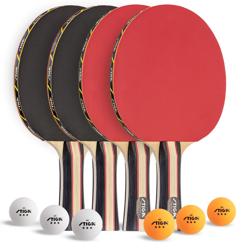 STIGA Performance Table Tennis Set (4 Player set)