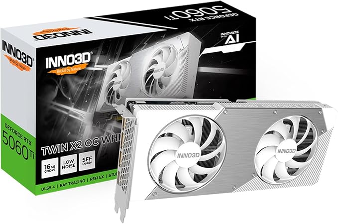 INNO3D GeForce RTX 5060 Ti 16GB Twin X2 GDDR7 Graphics Card