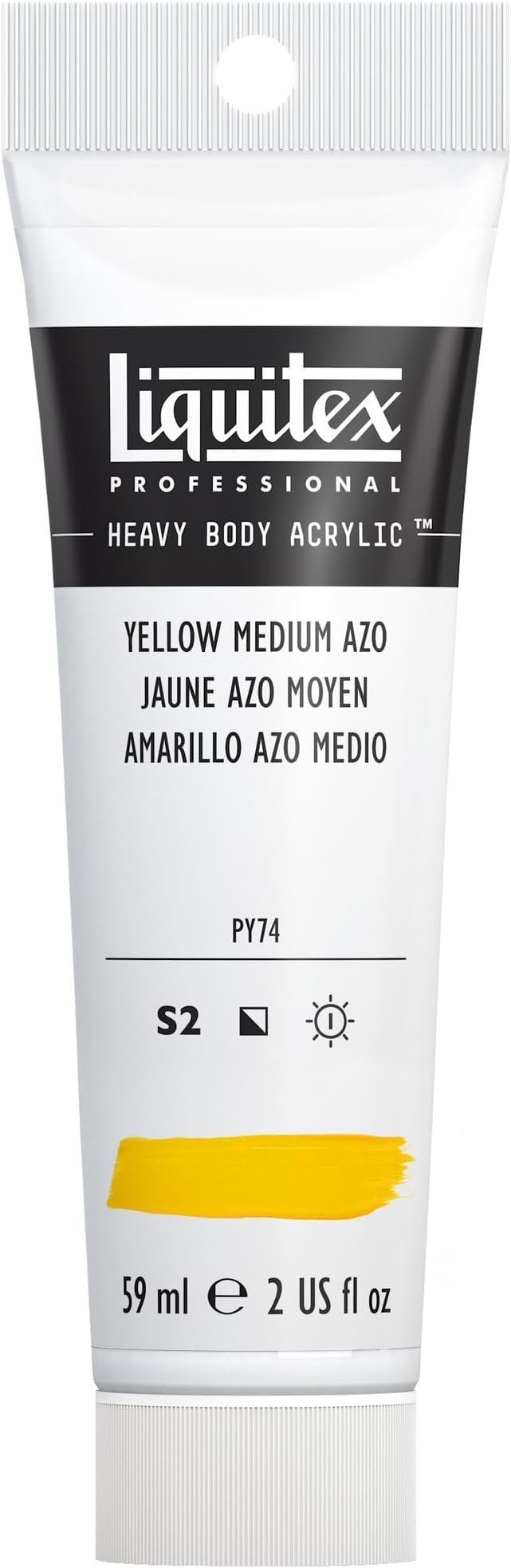 Liquitex Heavy Body Acrylic 59ml Yellow Medium Azo S2