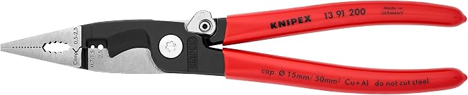 Knipex 200mm Pliers For Electrical Installation 13 91 200