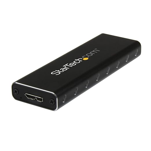 StarTech External USB 3.0 SATA M.2 SSD Enclosure