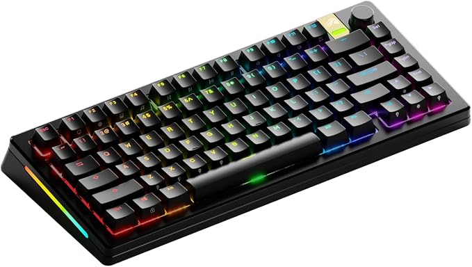 Glorious Gaming - GMMK 3 Pro He: Wireless Gaming Keyboard Rapid Trigger, Hall Effect, Aluminum Body, 8K Polling Rate, Hotswap MX & Magnetic Switches