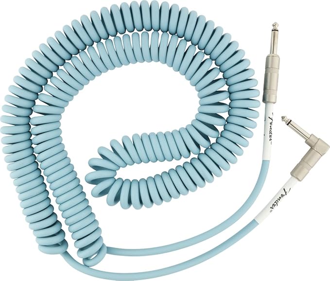 Fender Original Series Coil Cable (30ft) Daphne Blue