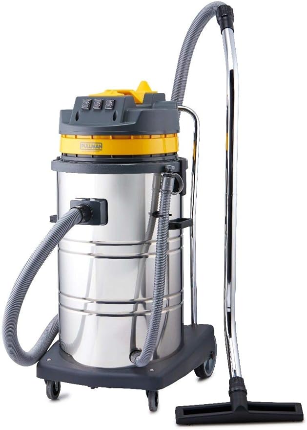 Pullman CB80-SS Commercial Vacuum Cleaner Three 1000W Bypass Motors Dual Wet Dry - AfterPay & zipPay Available