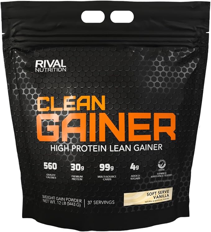 Rivalus Clean Gainer 10lb : Vanilla