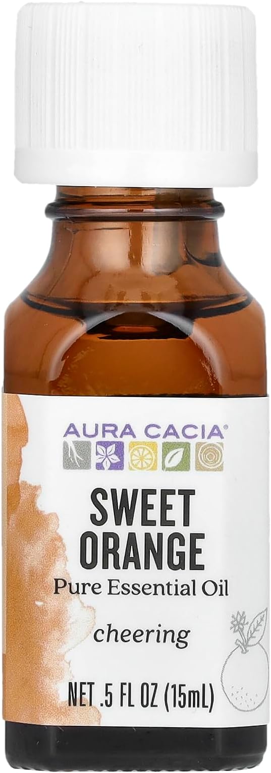 Aura Cacia Sweet Orange Essential Oil - 2 fl oz